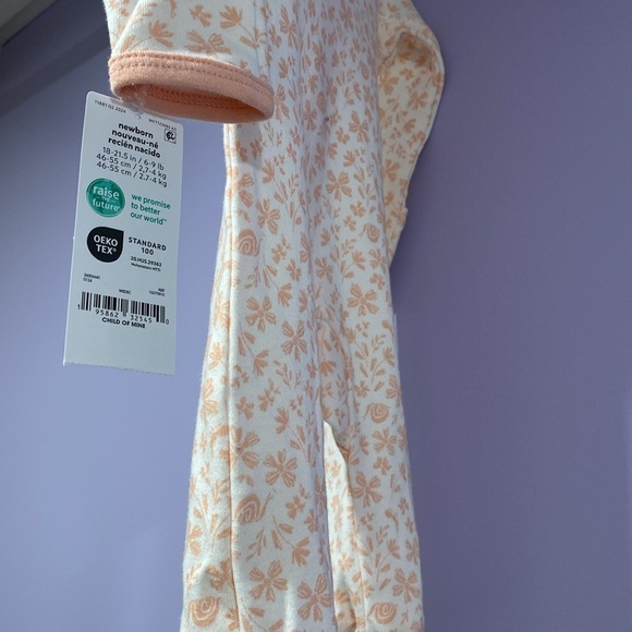 Carter’s Little Sister Outfit with 2-way Zipper Newborn Girls - Picture 6 of 8